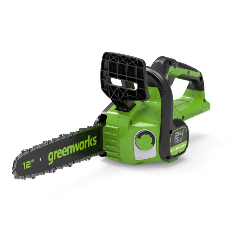 Цепная пила аккумуляторная GreenWorks GD24CS30, 24V (30 см) бесщеточная, без АКБ и ЗУ