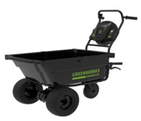 Садовая самоходная тележка Greenworks 82GC 82V (106 л) аккумуляторная