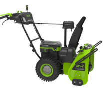 Снегоуборщик Greenworks GD82ST56, 82v (61 см) без АКБ и ЗУ (самоходный ,аккумуляторный)