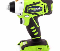 Шуруповерт-гайковерт ударный Greenworks G24ID 24V (282 Нм) аккумуляторный