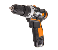 Дрель-шуруповерт WORX WX128 12V (25Нм) аккумуляторная