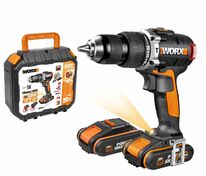 Дрель-шуруповерт ударная WORX WX373 20V (60Нм) бесщеточная аккумуляторная