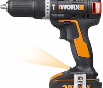 Дрель-шуруповерт ударная WORX WX367 20V (40Нм) бесщеточная аккумуляторная