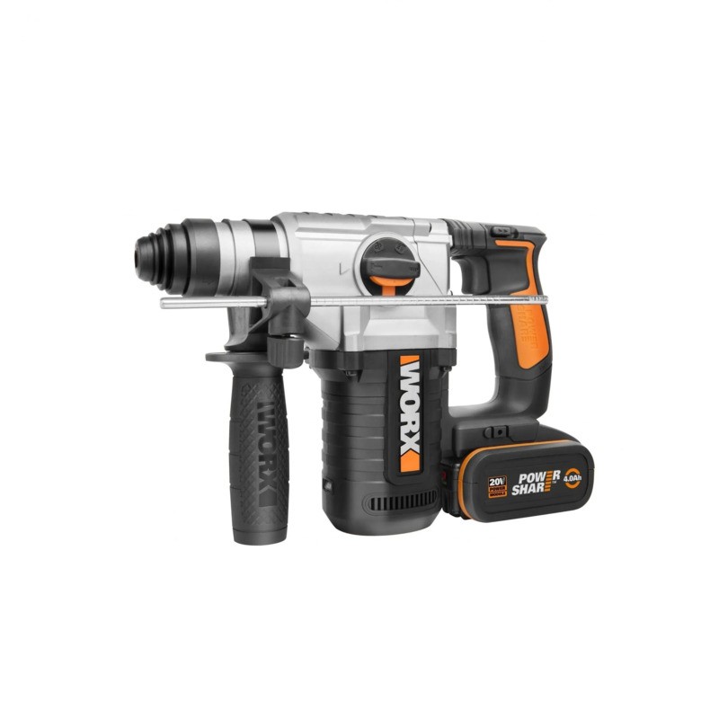 Перфоратор роторный WORX WX392 20V (2,2Дж) аккумуляторный