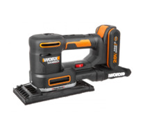 Виброшлифмашина WORX WX820 20В (10000 кол/мин) аккумуляторная