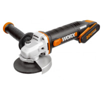 Угловая шлифмашина (болгарка) WORX WX800 20V (115мм) аккумуляторная