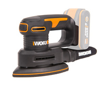 Виброшлифмашина WORX WX822 20В (12000 кол/мин) аккумуляторная