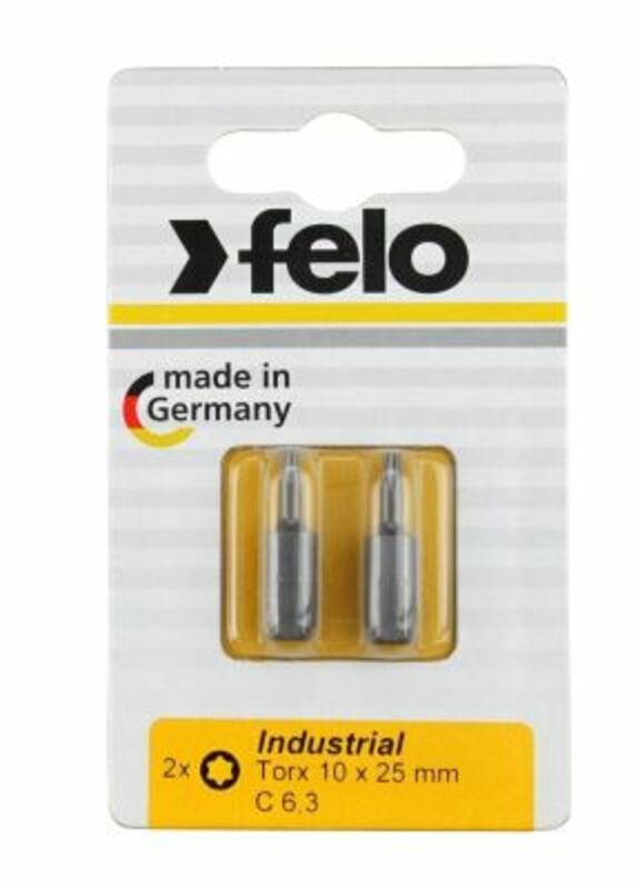 Бита Felo Industrial Torx (10X25), 2 шт в блистере 02610036 в Москве