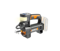 Насос с фонарем для автомобиля WORX WX092 20V (10бар) аккумуляторный