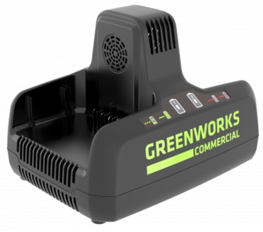 Зарядное устройство (2 слота) Greenworks 82V (10А)