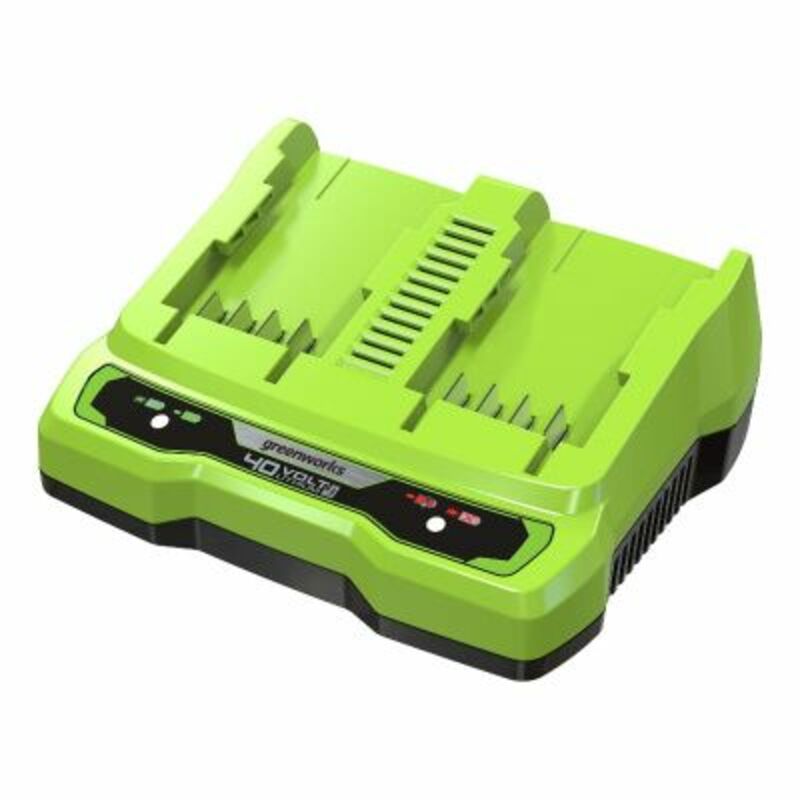 Зарядное устройство на 2 слота Greenworks G40UC2 40V (2 A)