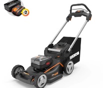 Газонокосилка WORX WG748E 40V (46 см) аккумуляторная бесщеточная